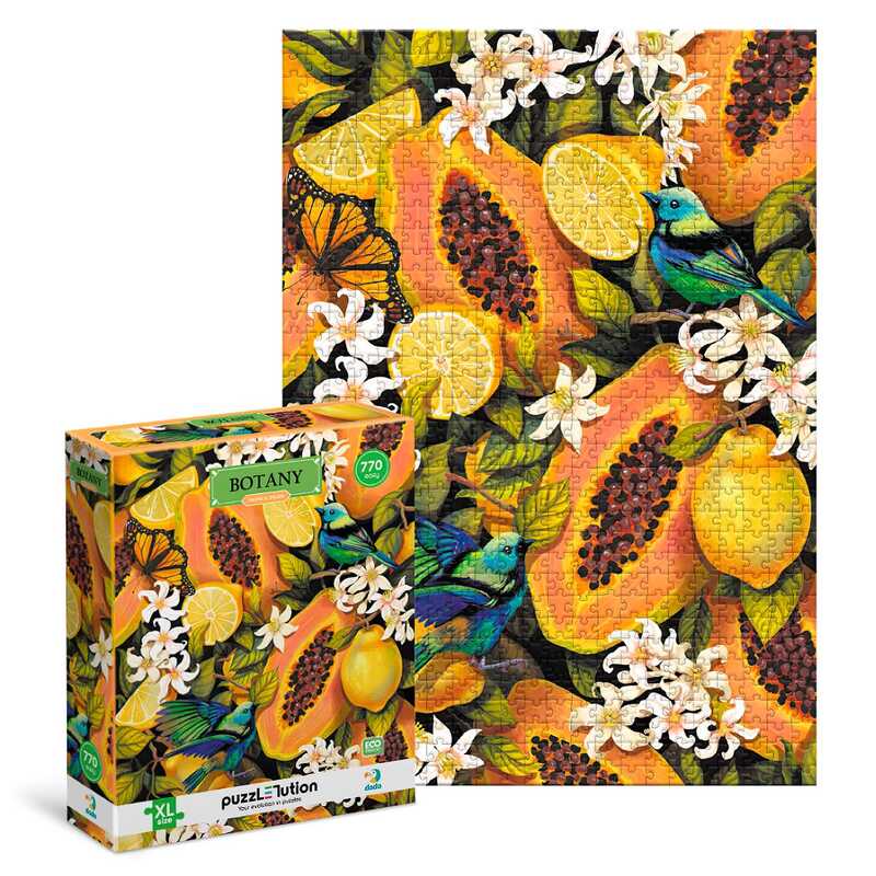 гр Пазл Easy-ХL "Ботаніка. Тропічні фрукти" 300616 (22) "DoDo", 770 елементів, 6448 см, в коробці