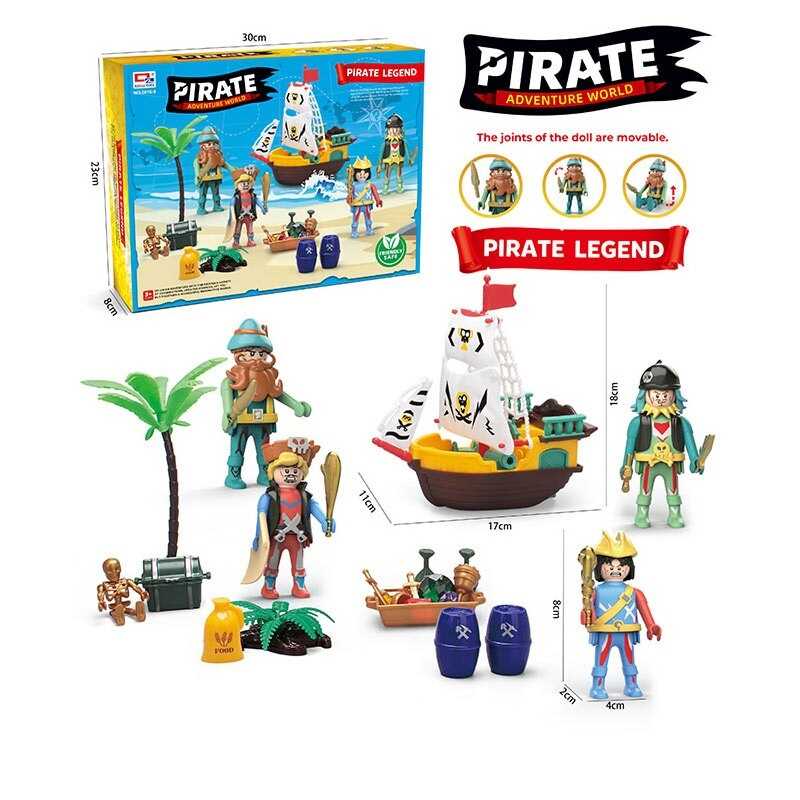 Набір піратів 0816-9 (36) в коробці