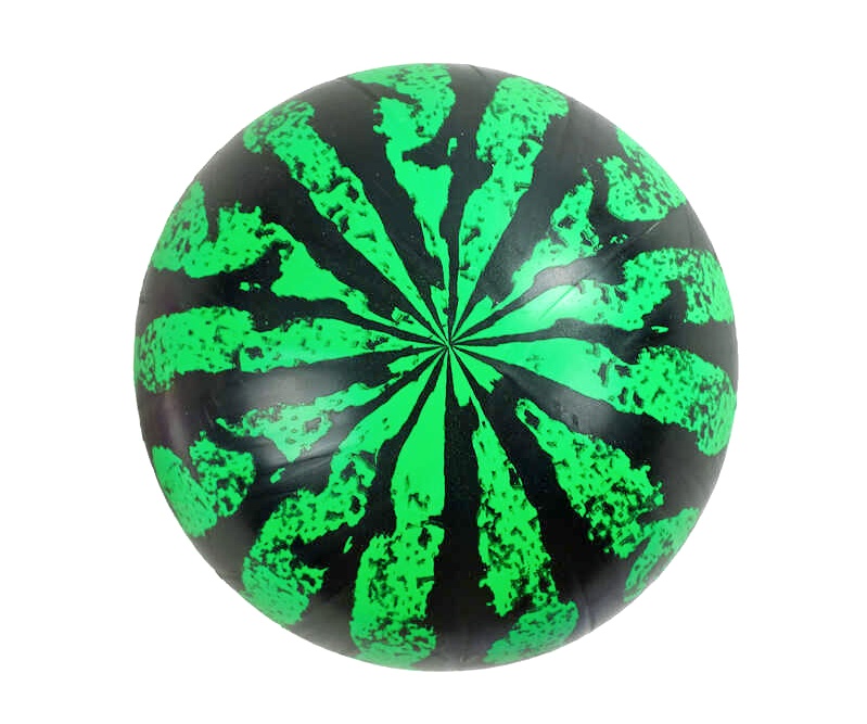 М`яч гумовий F 43219  "Кавун", вага 60 грамів, розмір 9`