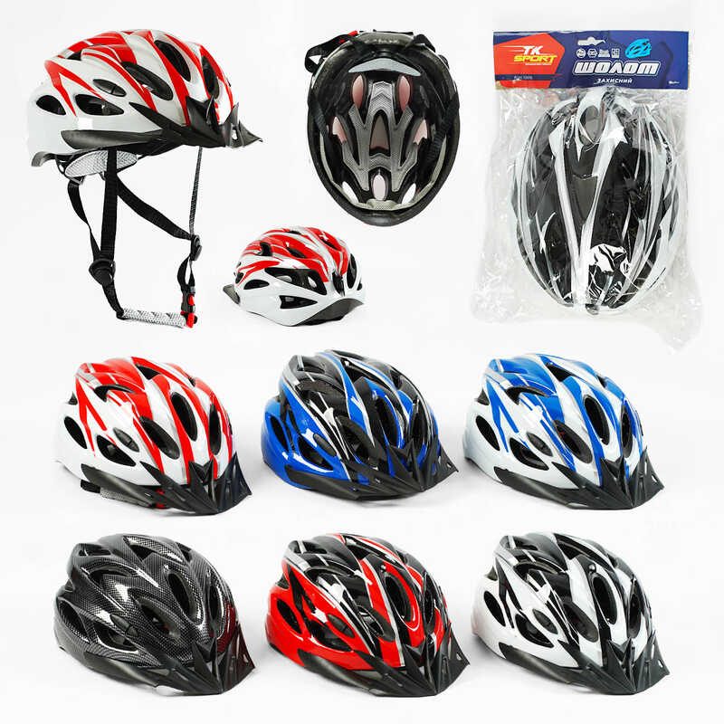 Шолом M 47717 (40) "TK Sport", регулюється за об’ємом, 57 см - максимум, в пакеті, ВИДАЄТЬСЯ ТІЛЬКИ МІКС ВИДІВ