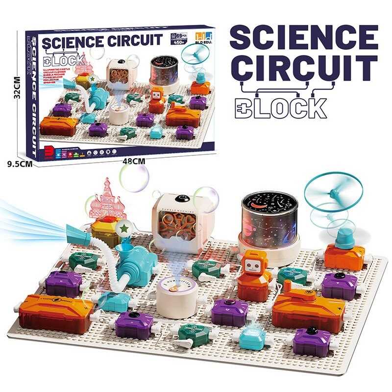 Електронний конструктор D 3004 (12/2) в коробці