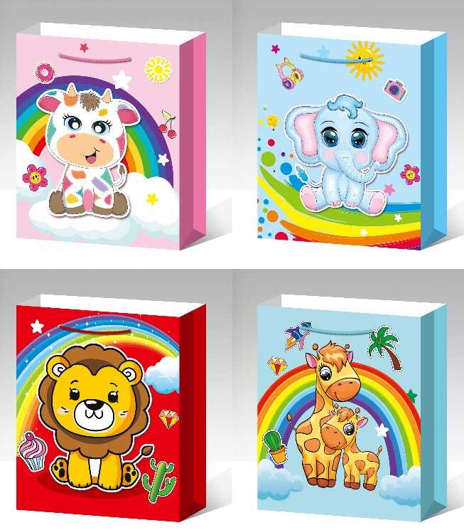 Пакет подарунковий C 75759 (480) ВИДАЄТЬСЯ МІКС ВИДІВ