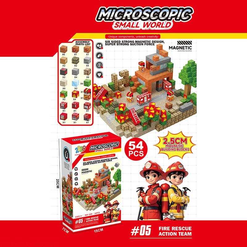 Магнітний конструктор RDF 1074 (48) в коробці