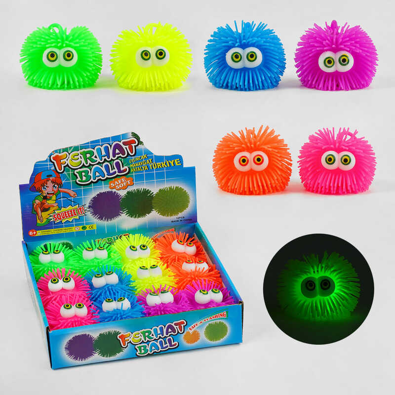 Гра антистрес C 60453 (24) ЦІНА ЗА 12 ШТУК В БЛОЦІ, окастик, підсвічування