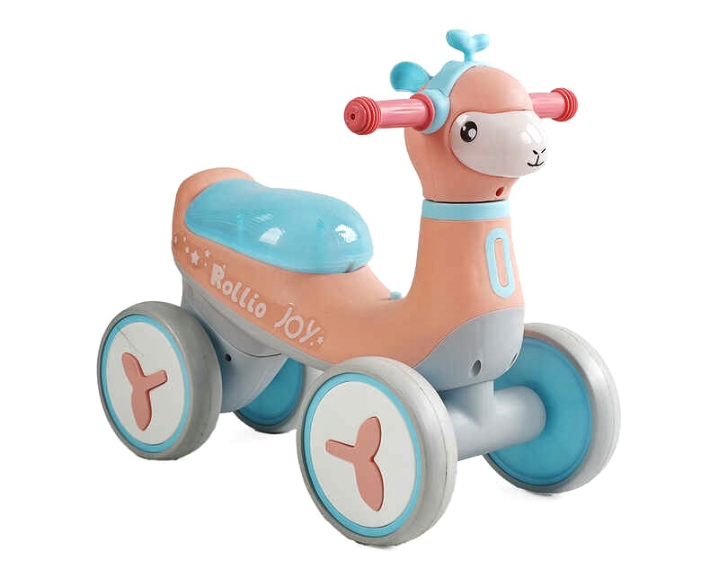 «Велобіг JOY 4-х колісний JS-78120 , колеса PU, рама сталь/пластик, УКРАЇНСЬКЕ ОЗВУЧУВАННЯ та підсвічування, в коробці