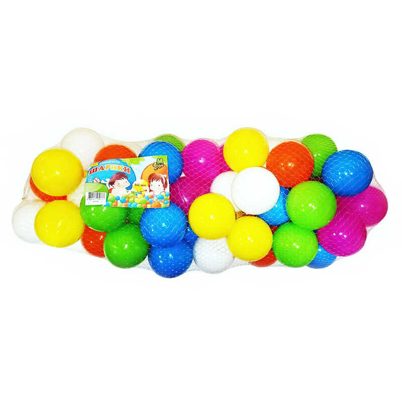 гр Кульки "90мм м'які" 50 шт. 19107 (4) "M-TOYS"