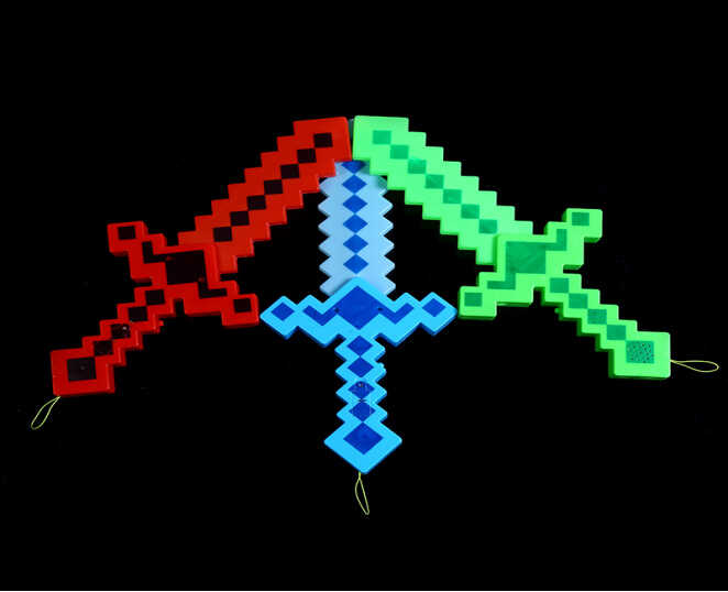 Меч C 74050 (168) 3 види, довжина 38 см, підсвічування, звукові ефекти, імітація бою, в пакеті, ВИДАЄТЬСЯ МІКС ВИДІВ