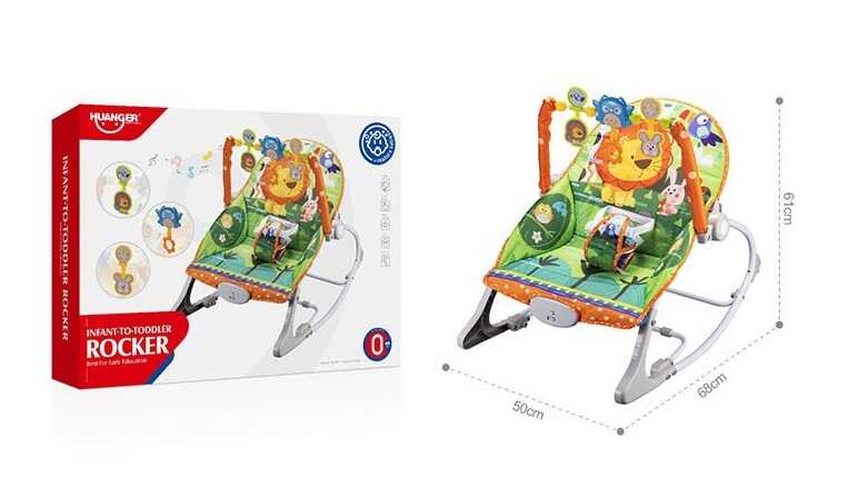 Шезлонг HE 0653 (6) в коробці