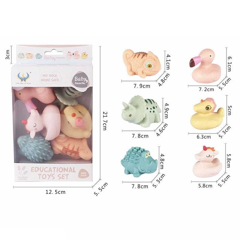 Іграшка для ванни 628-158 (96/2) 6 штук в коробці