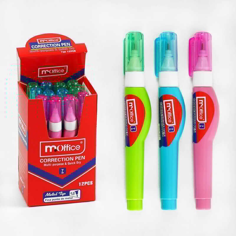 Олівець корегуючий С 60682 (60) ЦІНА ЗА 12 ШТУК В БЛОЦІ, діаметр 0,8 мм, об'єм 7 мл