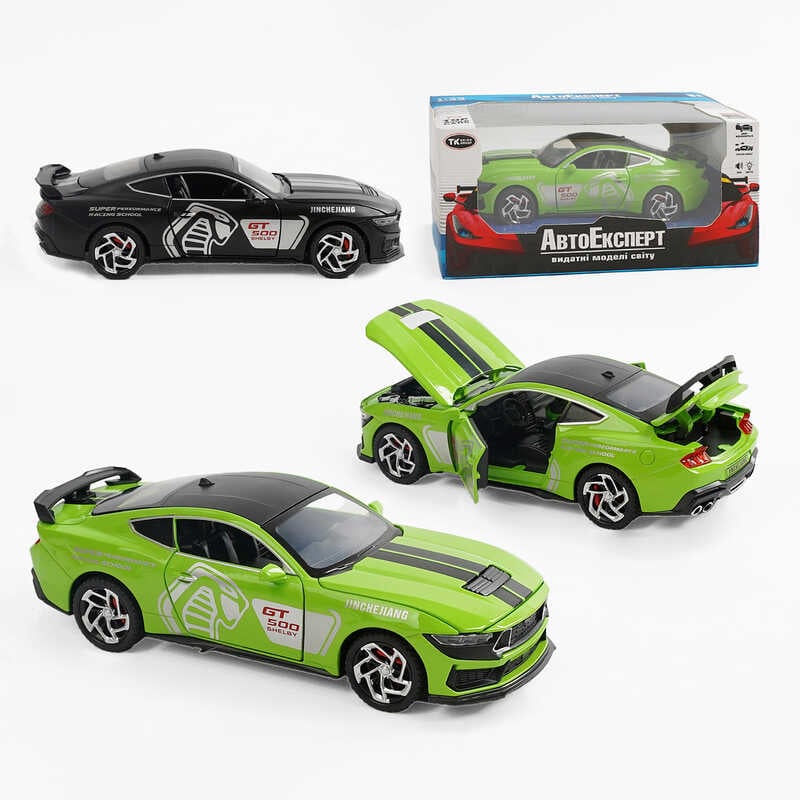 Машинка 60333 (48/2) "Авто Експерт" 2 види, металопластик, 1:32, звук, світло, інерція, рухомі елементи, в коробці