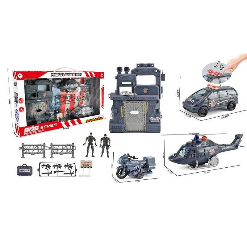 Поліцейський набір 999 B 82B (8) в коробці