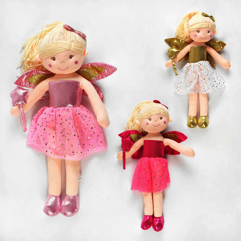 Лялька м`яка M 16644 (60) 3 види, висота 58 см, ВИДАЄТЬСЯ ТІЛЬКИ МІКС ВИДІВ