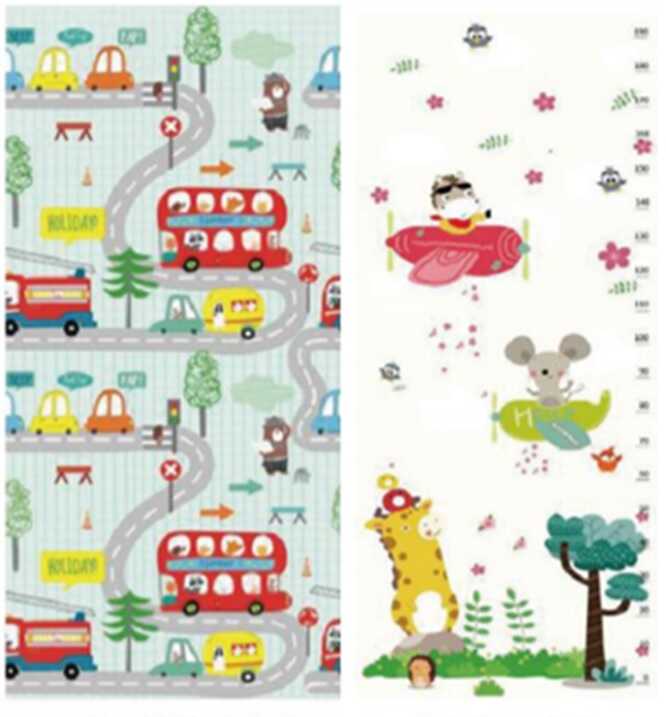 Килимок ігровий (ТЕРМО) 2-х сторонній EVA С-68036 (20) 180х120х0.8см, в сумці