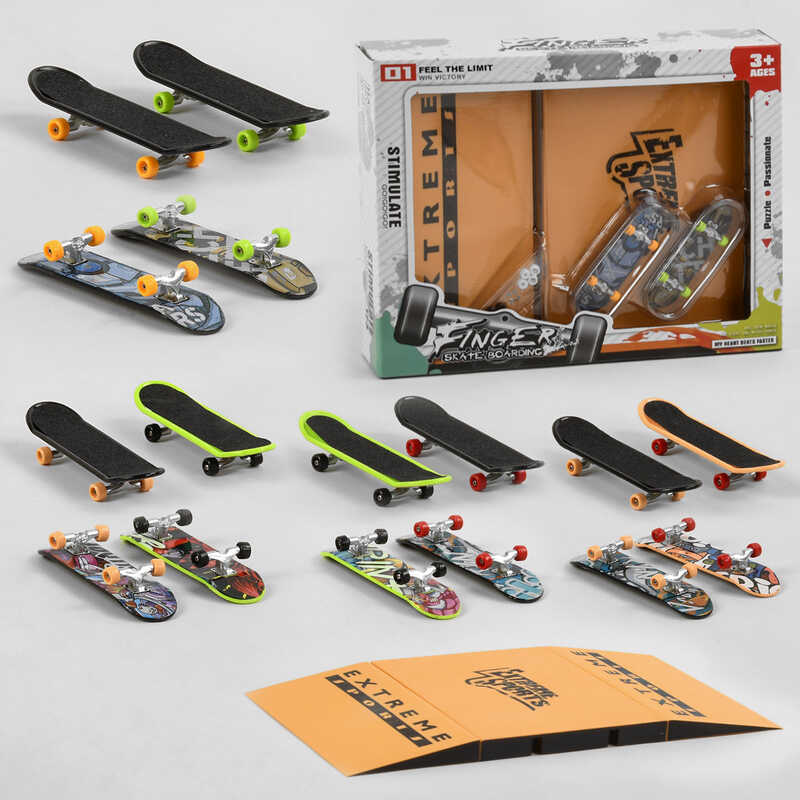 Пальчиковий скейт фінгерборд з трампліном ВВ 504 D (72/2) в коробці