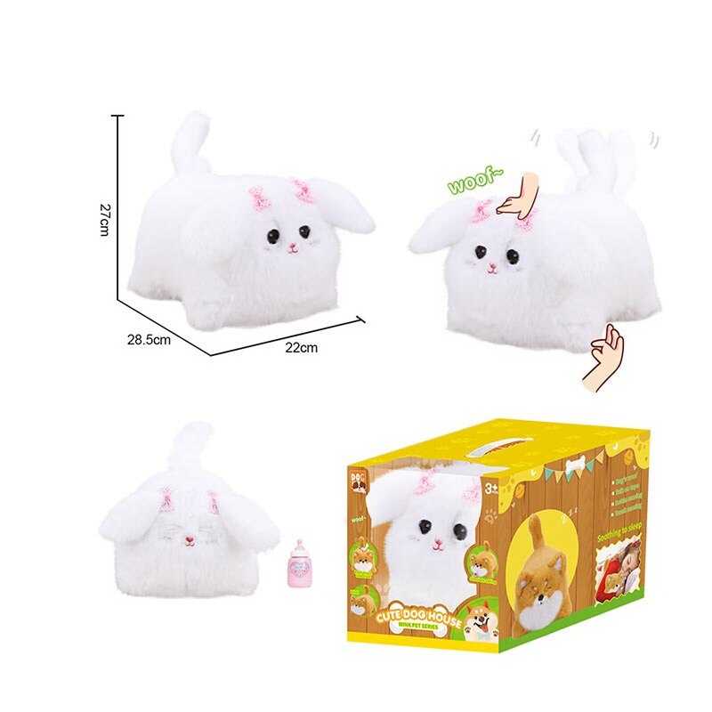 Інтерактивна тваринка 933-105 E Штрих = 10665 (12/2) “Собачка”, гавкає, сенсорні датчики, пляшечка, рухає хвостиком, кліпає очима, записує та відтворює звуки, в коробці