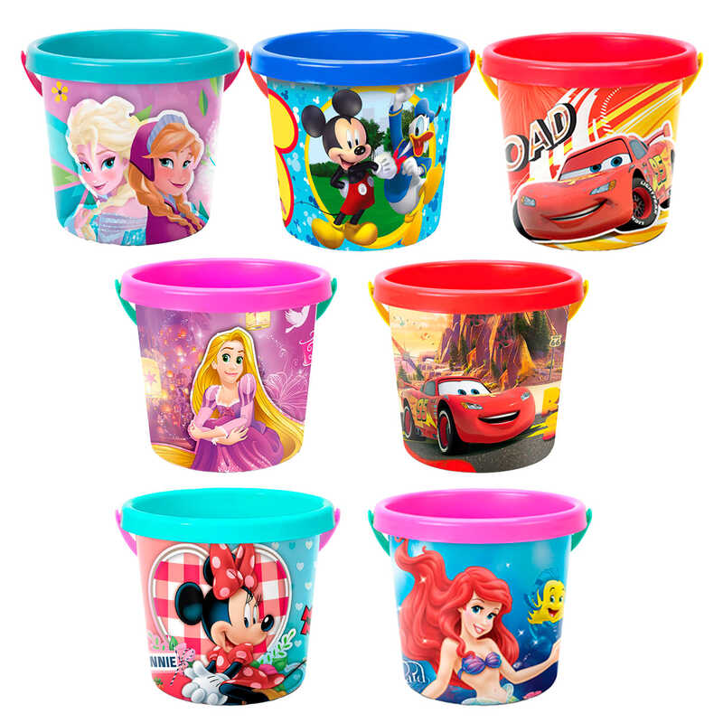 гр Відро для піску з термоналіпкою, Disney 77817 (12) "Tigres"