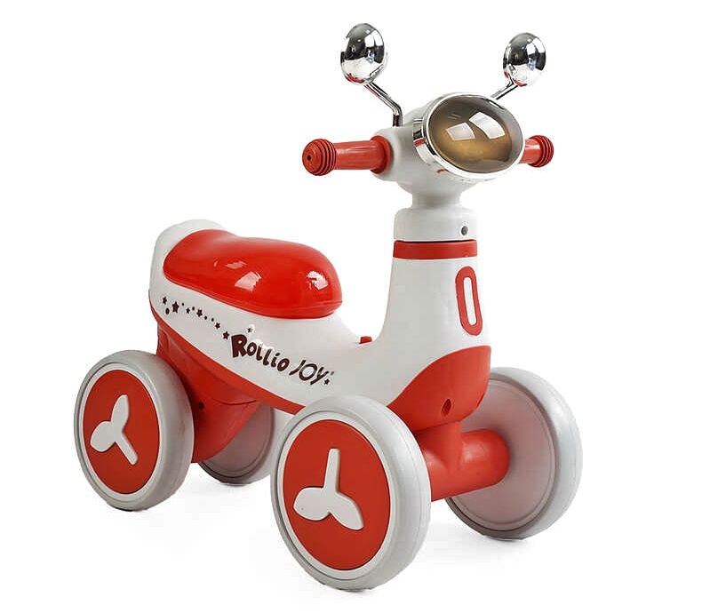 «Велобіг JOY 4-х колісний JL-73006 , колеса PU, рама пластик, УКРАЇНСЬКЕ ОЗВУЧУВАННЯ та підсвічування, в коробці