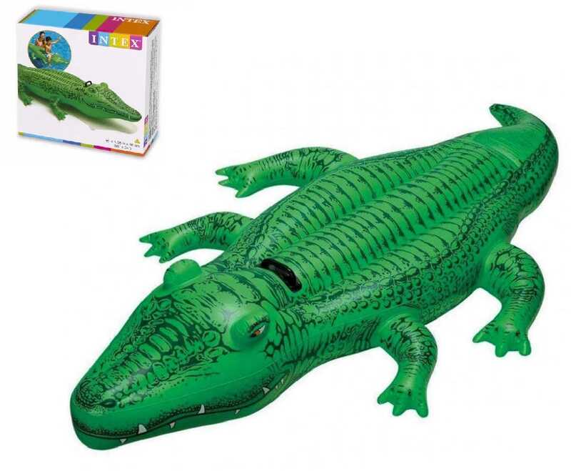 «Intex Плотик 58546 NP "Крокодил" , розміром 168х86см, від 3-х років