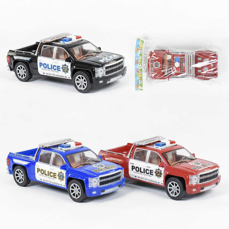 Джип Поліція 9238 (72/2) інерція, 3 кольори, в пакеті,  ВИДАЄТЬСЯ ТІЛЬКИ МІКС ВИДІВ