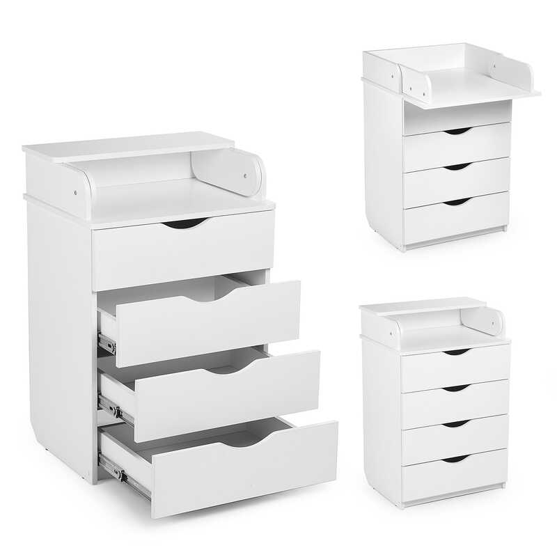 гр Комод-пеленатор 600 колір - білий DSK-601 (1)