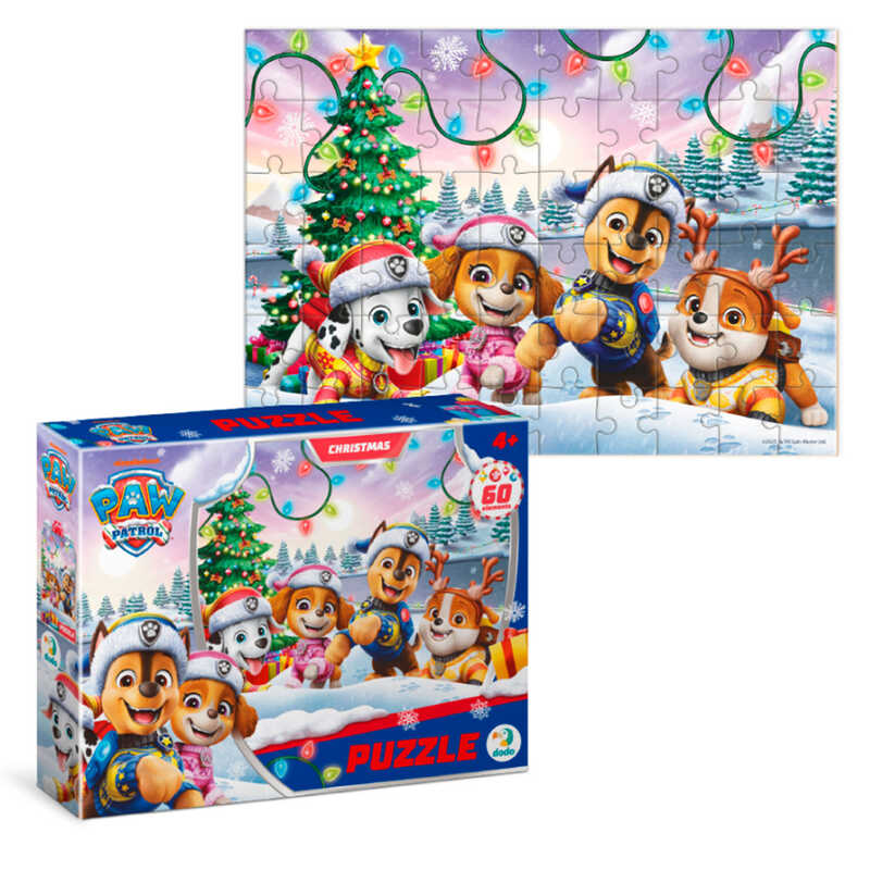 гр Пазл "Час Різдва настав!" 200696 (40) "DoDo", 60 елементів, розмір зібраного пазла: 32х23 см, в коробці