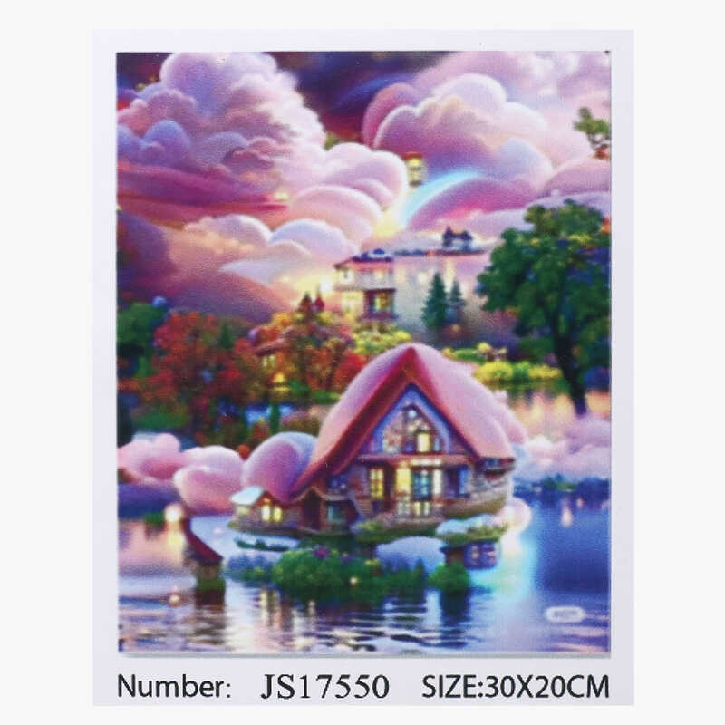 Алмазна мозаїка JS 17550 (50) "TK Group", 20х30 см, в коробці