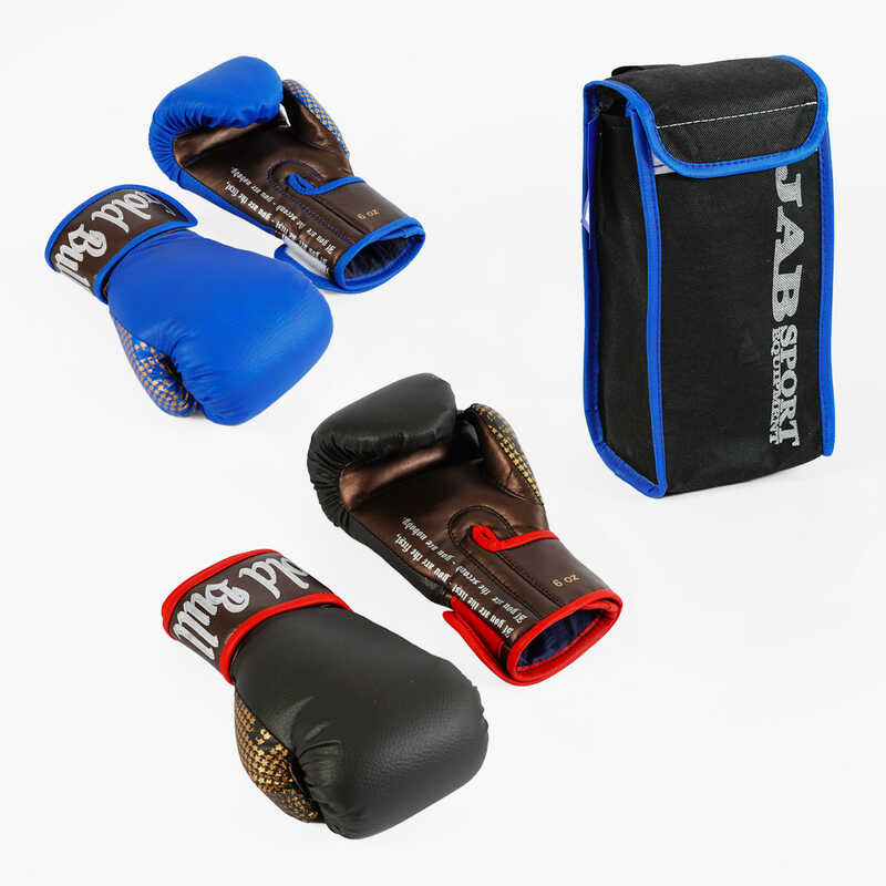 гр Рукавички бокс 6 унцій шкір.замін. (1) "ТМ JAB"