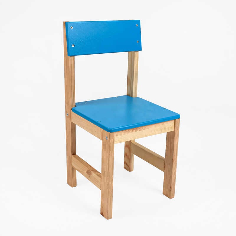 гр Стільчик дитячий С-87161 (1) колір-блакитний, 28см