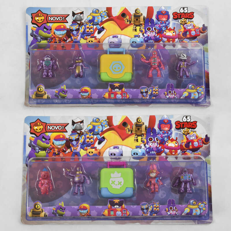 Герої LDY 20953 (144) Brawl Stars, 3 види, на листі