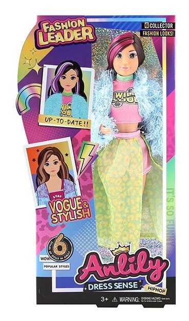 Лялька 616681 (48) висота 30 см, знімний одяг, шарнірні суглоби, в коробці