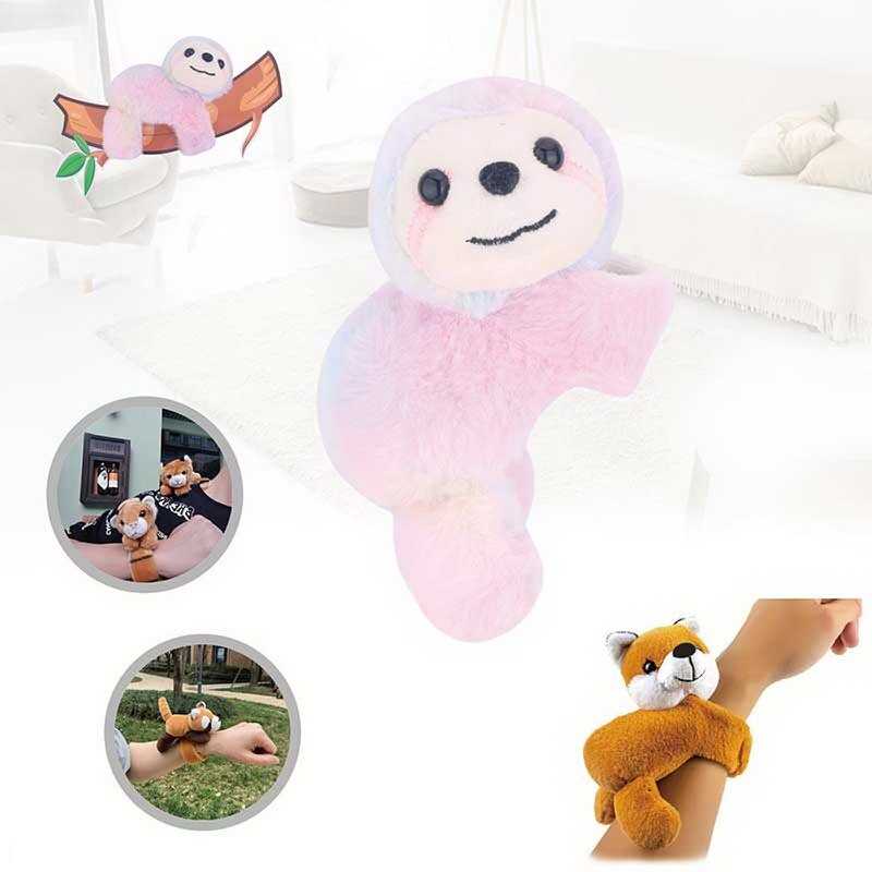 М’яка іграшка-браслет 034-20 (240) чіпляється лапками на руку