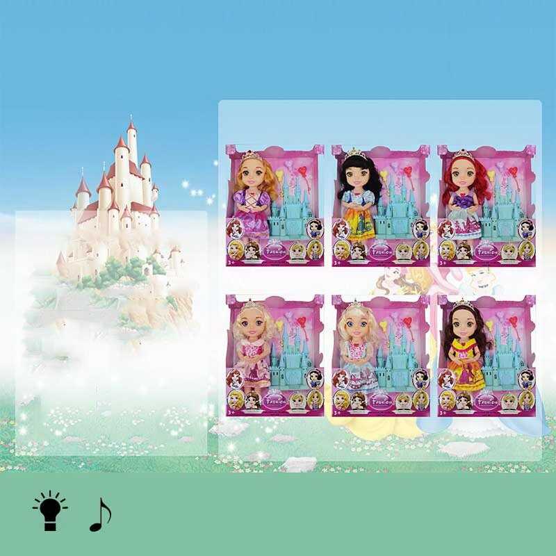 Лялька K 065 X-4 (36/2) музичний чіп, замок, повітряні кульки, висота 32 см, в коробці, ВИДАЄТЬСЯ МІКС ВИДІВ