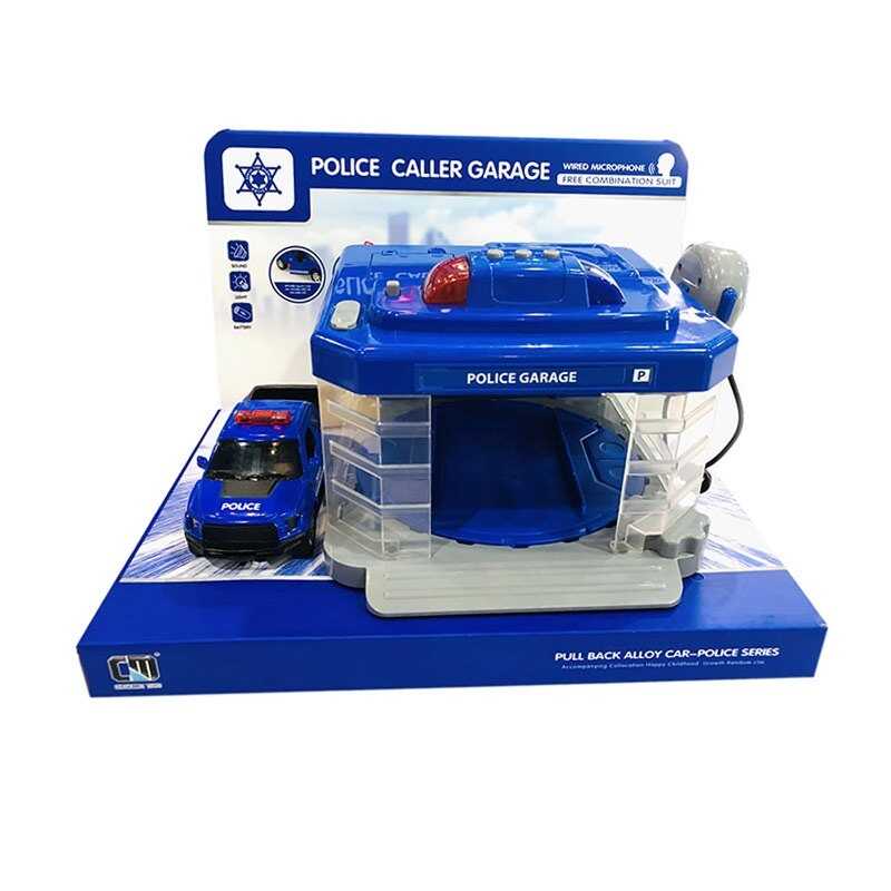 Автомийка CLM 888 (12) металопластикова машинка, підсвічування, парогенератор, звуки, рухливі елементи, мікрофон, в коробці