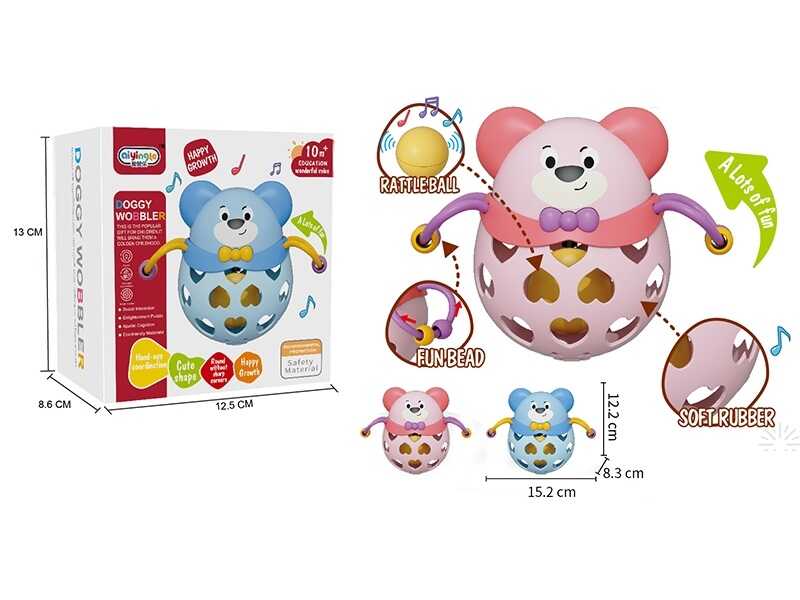 Брязкальце 368-29 (144) 2 кольори, пальчикові ігри, в коробці