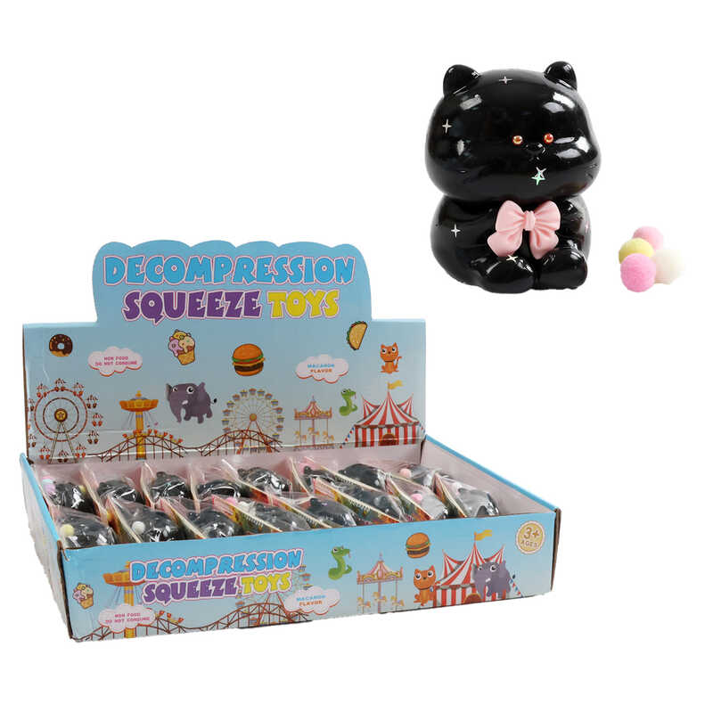 Гра антистрес C 71362 (24) ЦІНА ЗА 16 ШТУК В БЛОЦІ, м’які кульки, блискітки, в коробці