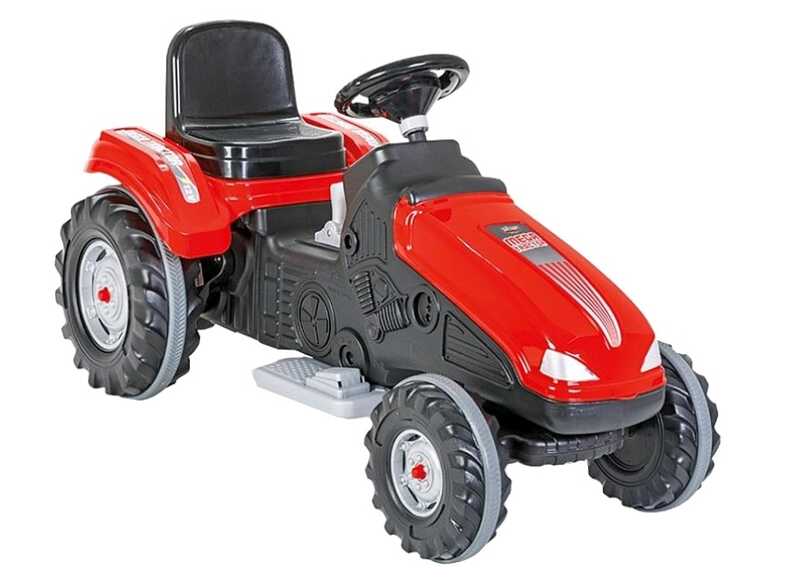 Трактор 05-276 (1) ЧЕРВОНИЙ, акумулятор 12 V "Pilsan"
