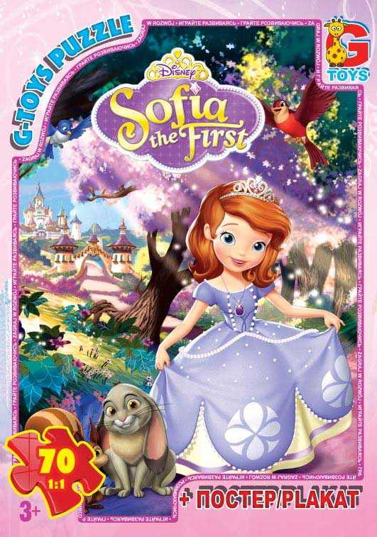 гр Пазли 70 ел. "G-Toys" "Софія Прекрасна" SF 003 (62) + постер
