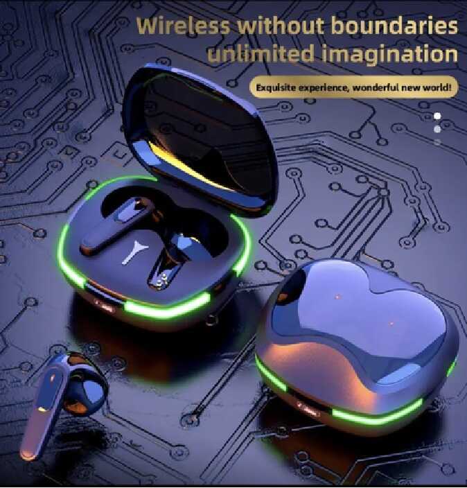 Навушники C 64883 (100) підсвічування, бездротові, Bluetooth, мікрофон, USB-дріт, в коробці