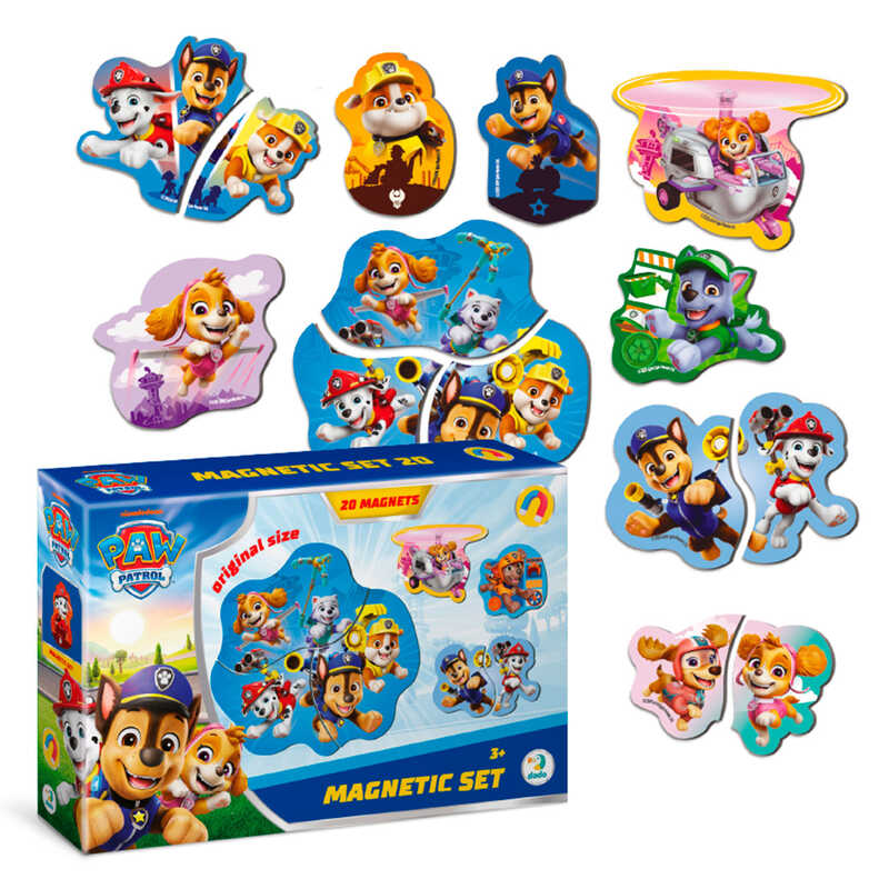 гр Набір магнітів "Paw Patrol. Щенята-рятівники" 200669 (32) "DoDo"