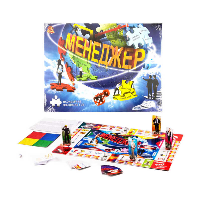 гр Настільна гра велика "Менеджер" DTG7-U (10) укр "Danko Toys"