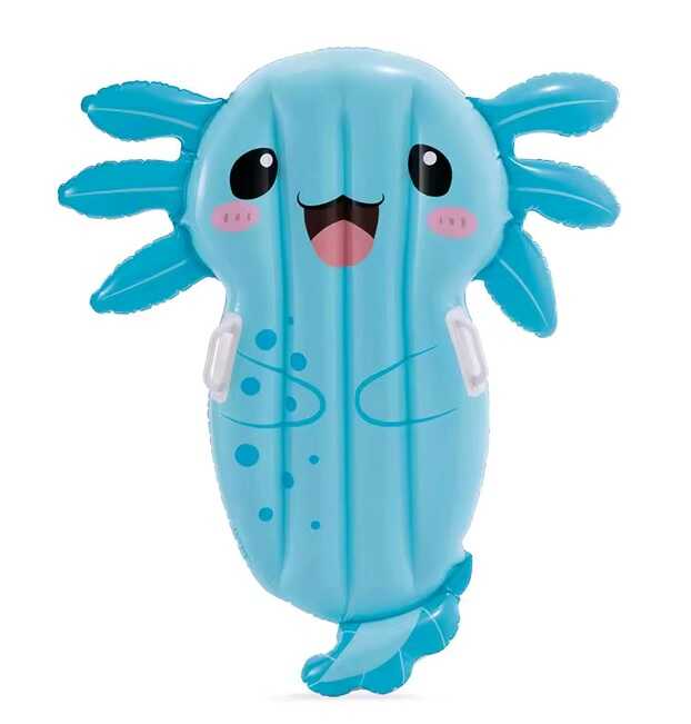 Intex Матрац 58159 NP (6)«Аксолотль»,розміром109х94х14см,від 3 років