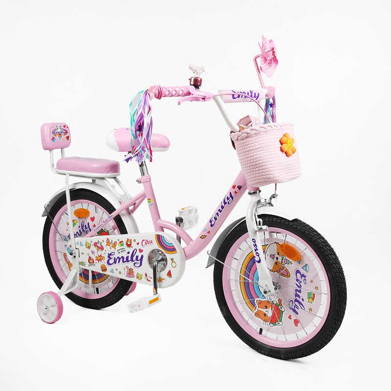 Велосипед 18" дюймів 2-х колісний "Corso" Emily ML-19256