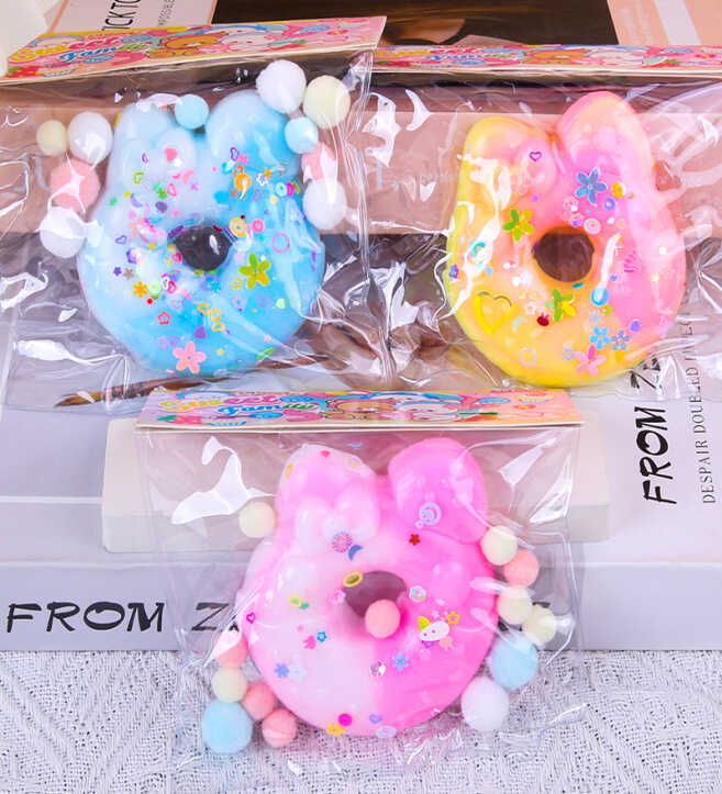 Гра антистрес C 71218 (24) ЦІНА ЗА 16 ШТУК В БЛОЦІ, м’які кульки, блискітки, в коробці