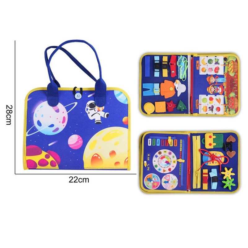 Логічна папка 25010 (50) рухливі шестерінки, геометричні фігури, циферблат, липучки, шнурівка, застібки