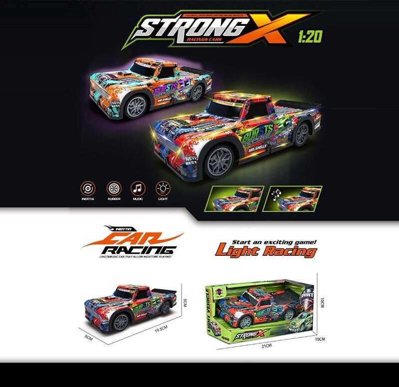 Машинка 111-12 (96) 2 кольори, в коробці