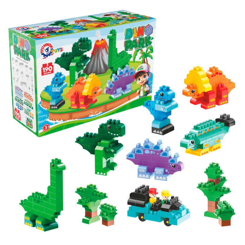 гр Конструктор 2222 (3) "Technok Toys", 190 елементів, в коробці