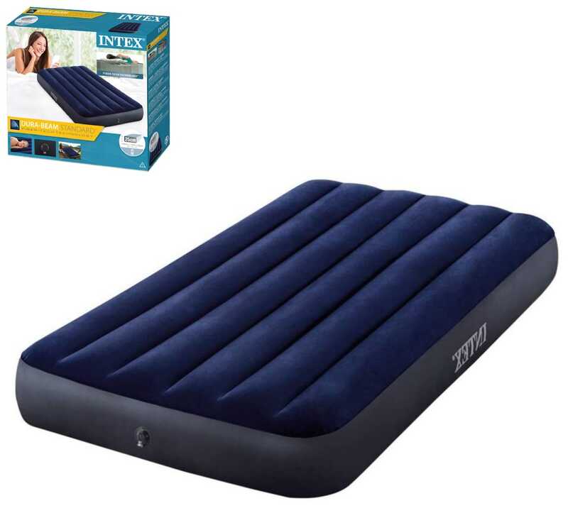 Intex Велюр матрац 64757 (4) одномісний, 191х99х25 см, в коробці