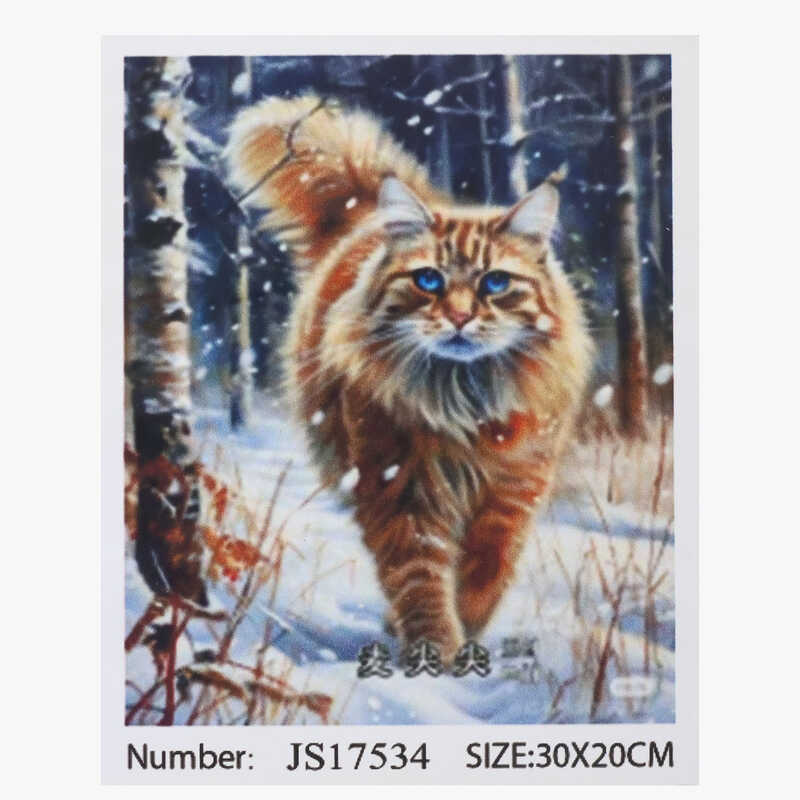 Алмазна мозаїка JS 17534 (50) "TK Group", 20х30 см, в коробці