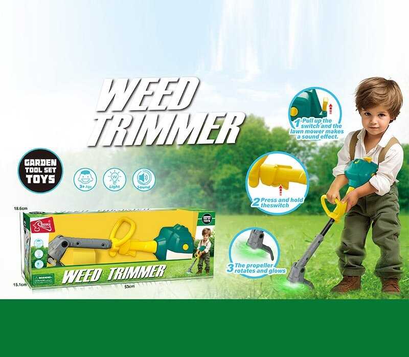 Газонокосарка T 2051 (12/2) на батарейках, звук, підсвічування, в коробці